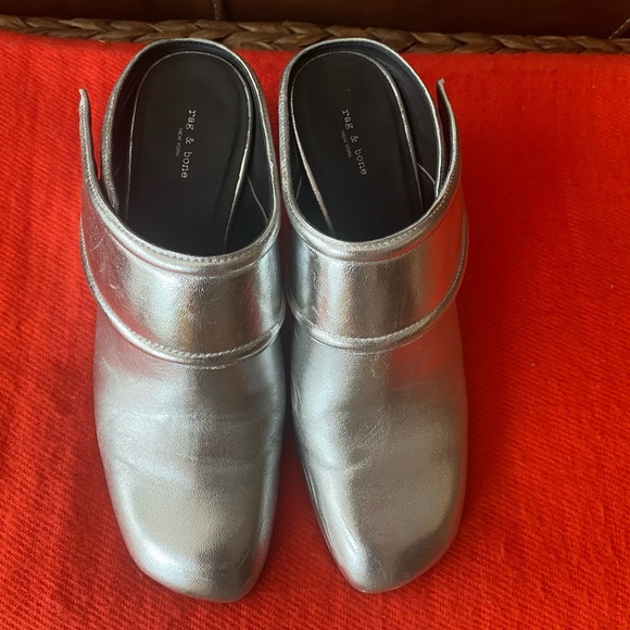 Rag and bone silver mule - Picture 1 of 5